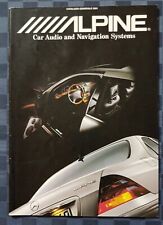 CATALOGO GENERALE 2001 ALPINE CAR AUDIO AND NAVIGATION SYSTEMS