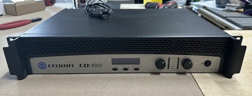Crown cdi1000 amplificatore - cdi1000, di