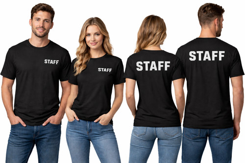 Shirt staff negozio evento - staff,