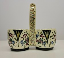 Cestino in ceramica Marmaca San Marino anni '40