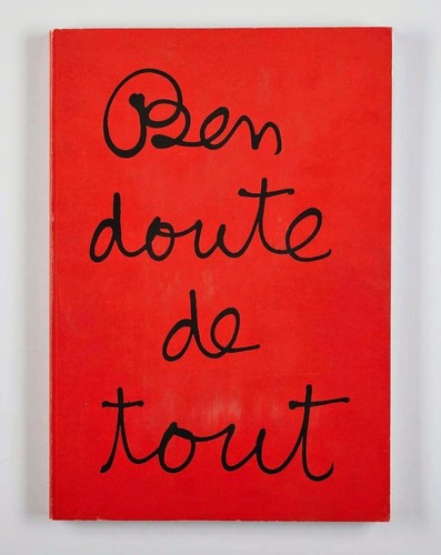 Ben vautier doute - ben,