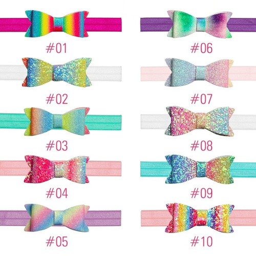 Fasce per capelli - 3", glitter