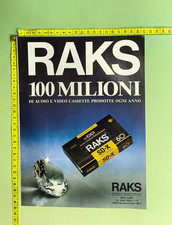 RAKS SD-X AUDIO VIDEO CASSETTE