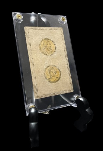 1850 two coins minchiate - coins,