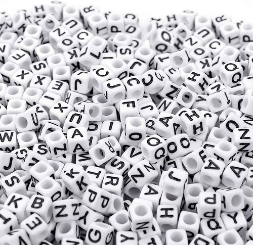 700pcs perline lettere - 700pcs, di