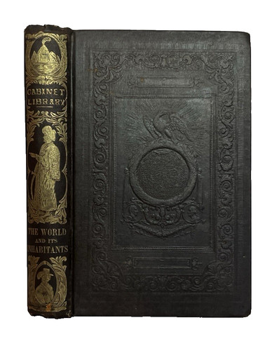 1856 antique world geography - antique,