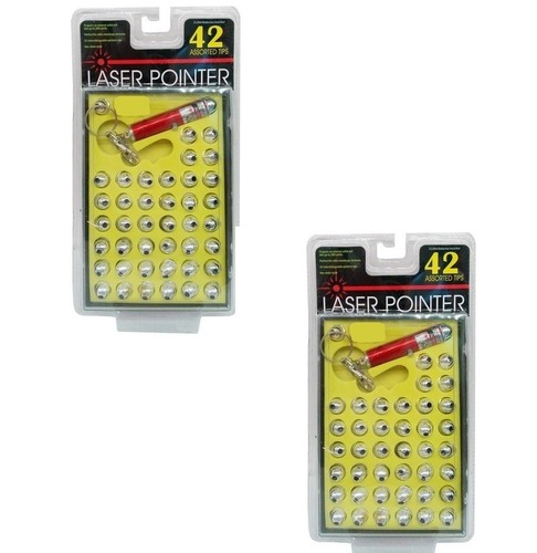 Portachiavi puntatore laser - 2x,