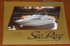 Catalogo Sea Ray 1985 22 pagine brochure Sport Bridge Berlina Sundancer Amberjack