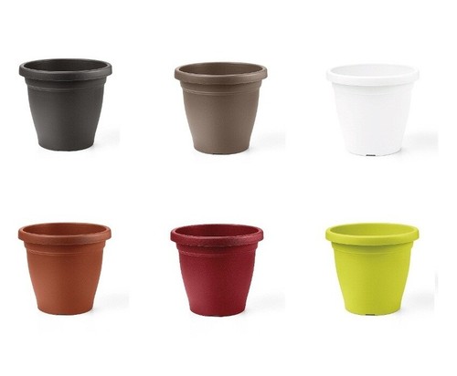 Vaso plastica per - vaso, in