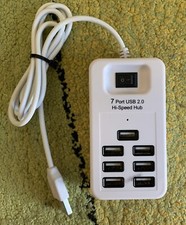 Hub usb 2.0 porte 5 bianco