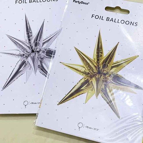 Palloncino stella punte - palloncino,