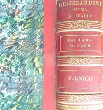 STORIA D'ITALIA GUICCIARDINI