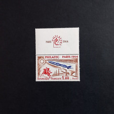 FRANCIA 1964/ ESPOSIZIONE "PHILATEC" C/APPENDICE, INTEGRO MNH**