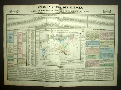 Quadro storico mappa - e,