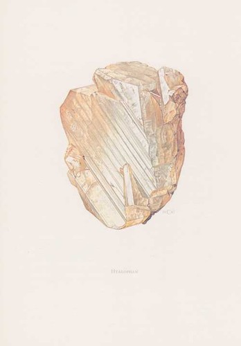 Hyalophan bariumfeldspat - hyalophan,