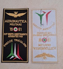 Patch Aeronautica Militare  1961 313° Gr Acrobatico PAN FRECCE TRICOLORI Replica