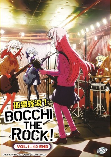 Dvd anime bocchi the - dvd, rock