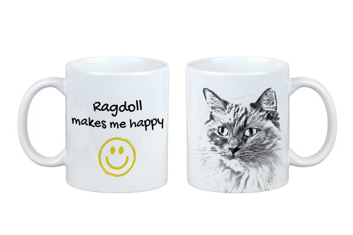 Ragdoll tazza con gatto - ragdoll, un