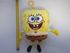 PELUCHES PELUCHE SPONGEBOB PORTACHIAVI MOSCHETTONE  20 CM CIRCA (C)