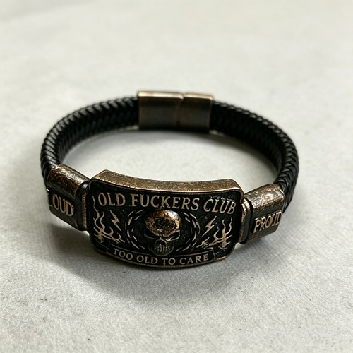 Vecchio bracciale intrecciato - vecchio,