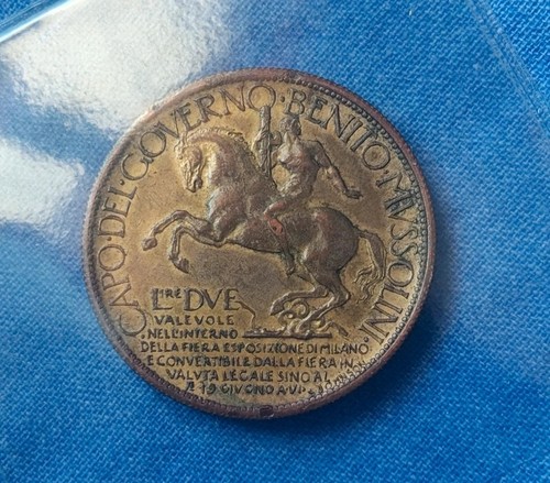 Buono lire 1928 bella - 2,