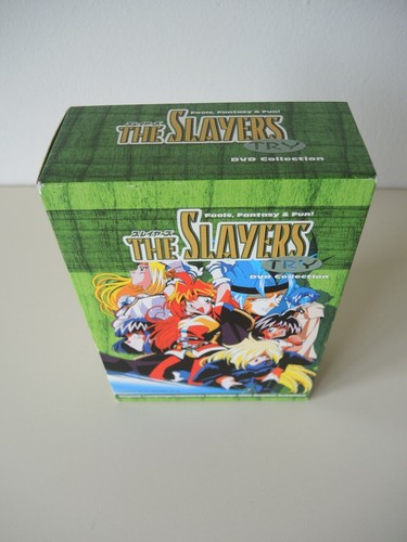 Anime the slayers try - the, kompl