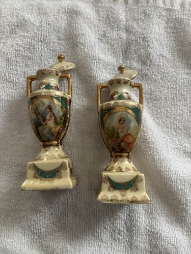 Vaso porcellana due miniature