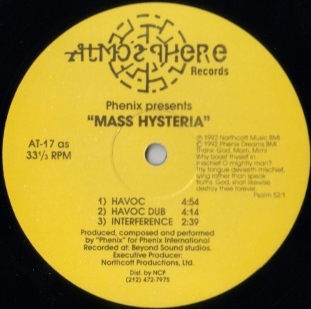 Phenix mass hysteria - phenix,