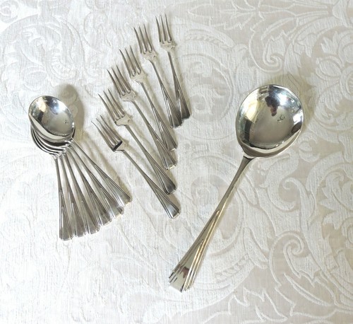 Art deco posate dolce - posate, frutta