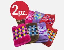 2X Borsa Acqua Calda Scaldino Elettrico Scalda Mani  Piedi Teporino Anallergico