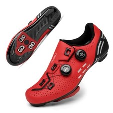 Scarpe Ciclismo MTB Uomo Tacchetti Autobloccanti Bici da Strada Velocità Sneakers SPD Footwear