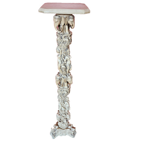 Colonna piantana porta vaso - porta,