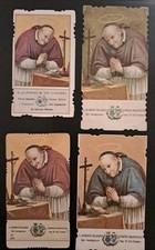 LOTTO DI 7 ANTICHI SANTINI