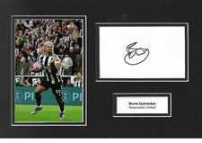 Bruno Guimaraes Signed 12x8