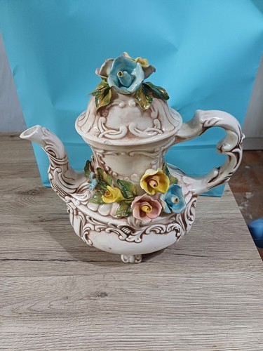 Brocca teiera capodimonte - brocca,