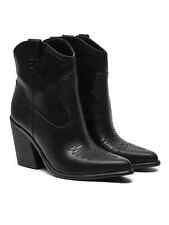STIVALETTO TEXANO Guess Donna FLTJAL ELE10 PELLE NERO Sconto -25%