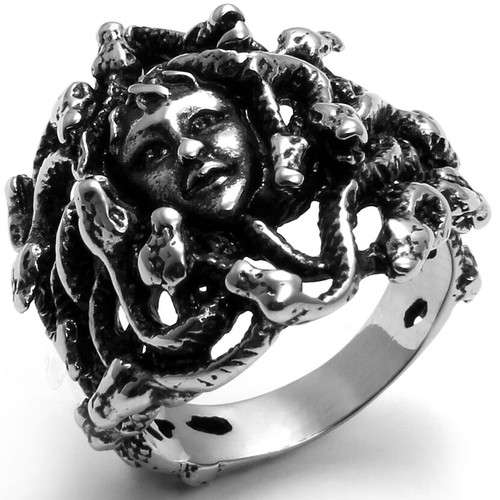 Anello uomo acciaio inox - uomo,