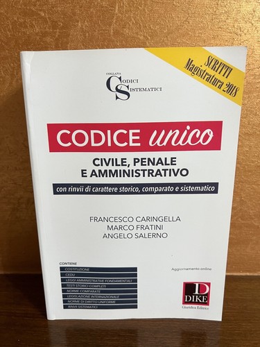 Codice unico civile penale e - codice,
