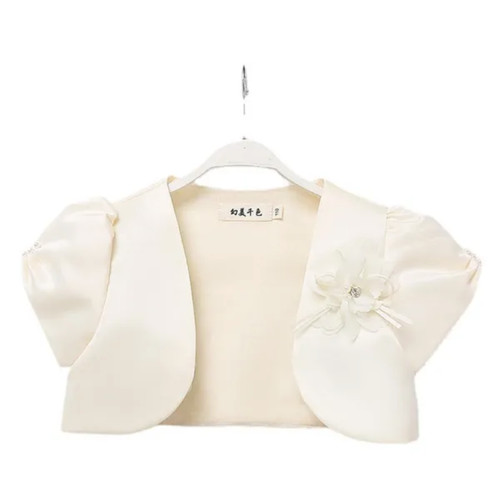 Cardigan aperto raso spalle