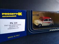 FIAT 600 DERIVAZIONE ABARTH 750 STRADALE 1957 PROGETTO K MADE IN ITALY COME NUOV