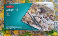 Confezione matite Derwent Artist 36 colori, professionali - Usato
