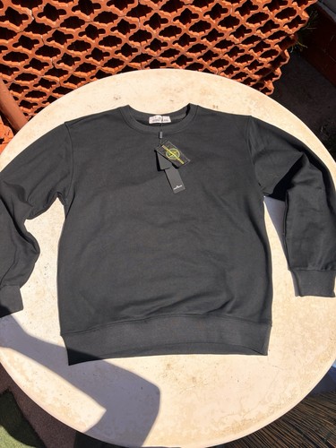 Black stone island sweatshirt - island,