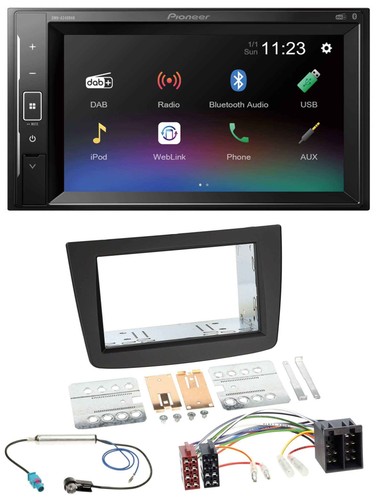Pioneer dab mp3 2din - pioneer,
