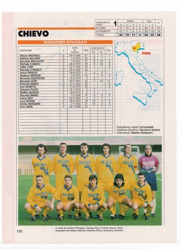 Chievo serie 1993 1994 - c1/a, 1993-1994