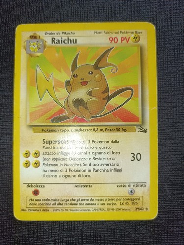 Pokemon raichu fossil - pokemon,