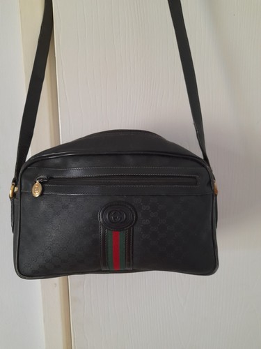 Borsa gucci vintage nera - gucci,