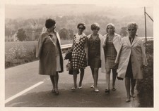 Vintage Foto Hübsche Frauen