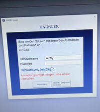 Errore login star xentry - login, mb