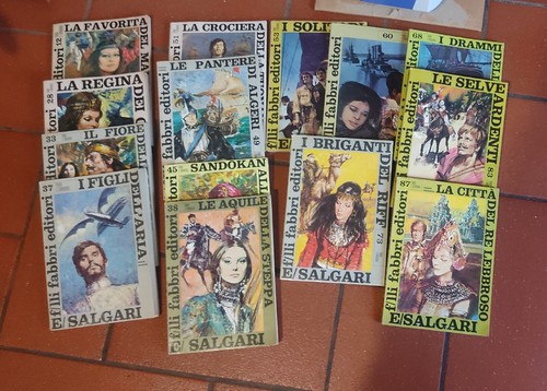 Libri seria salgari - salgari, ed.