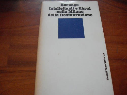 Berengo intellettuali e - intellettuali,